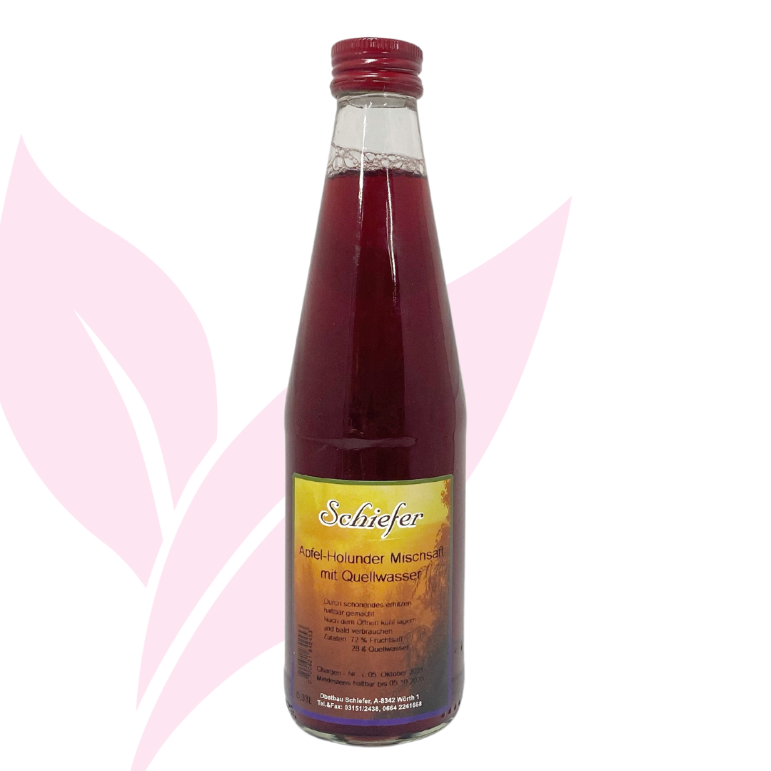 Apfel-Holundersaft mit Quellwasser 0,3l