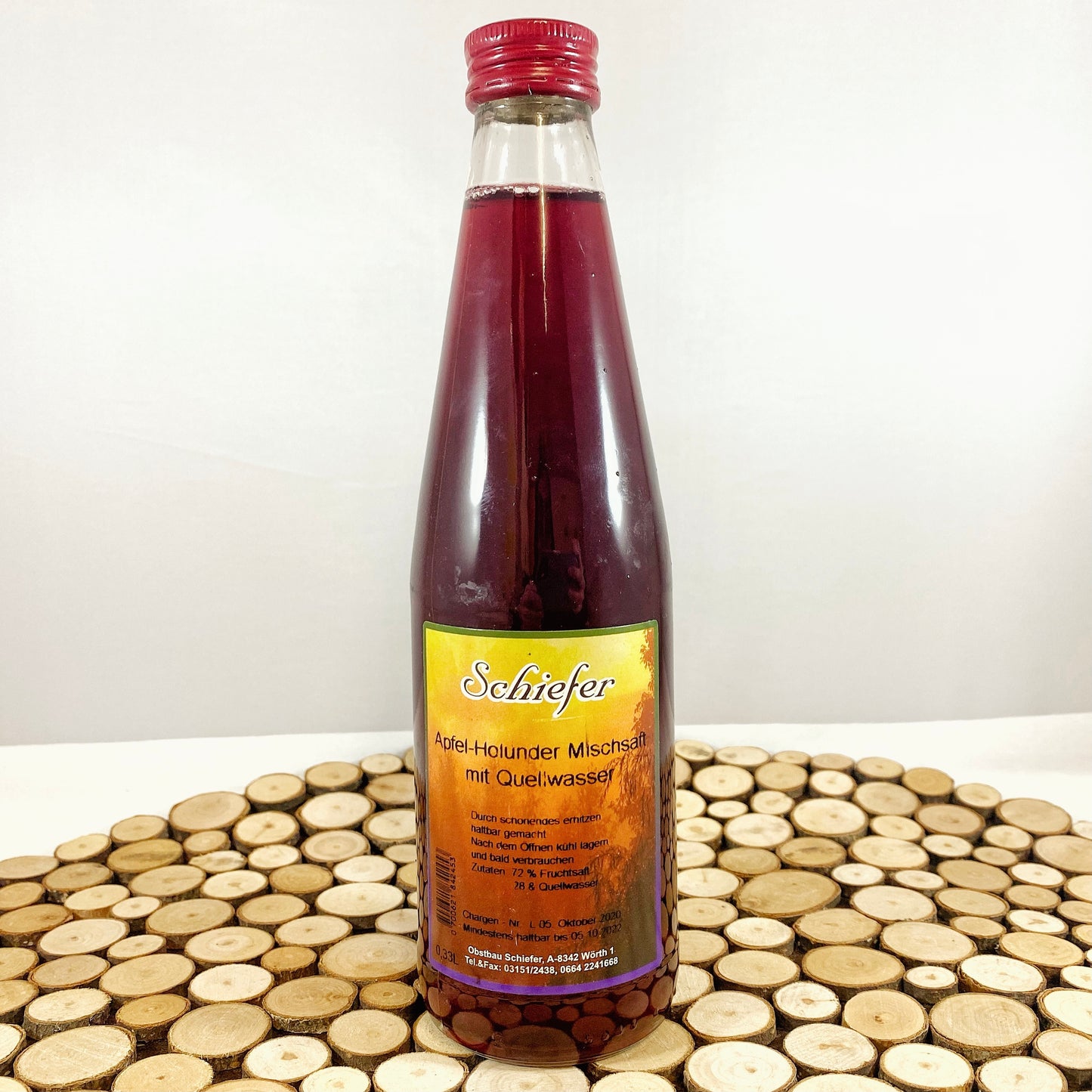 Apfel-Holundersaft mit Quellwasser 0,3l