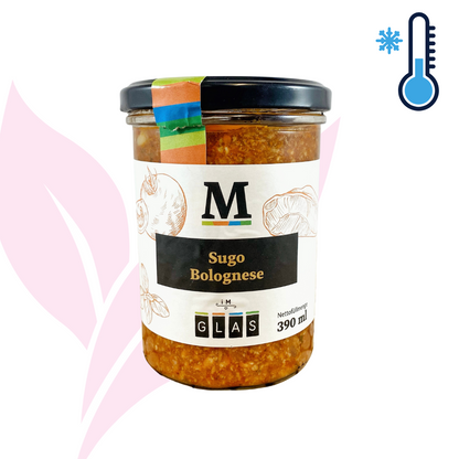 Sugo Bolognese im Glas